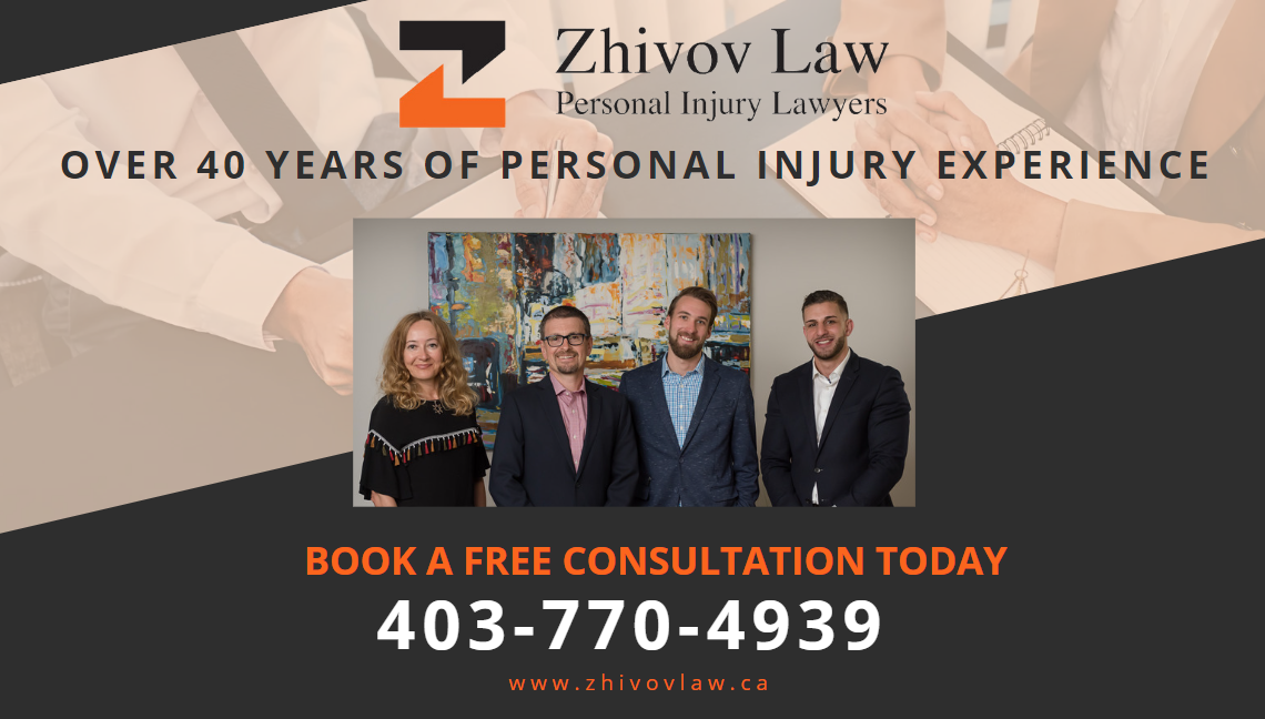 Zhivov Law About us Image containing a group photo of Zhivov Law personal injury lawyers