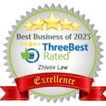 Business excellence recognition badge from ThreeBestRated 2022